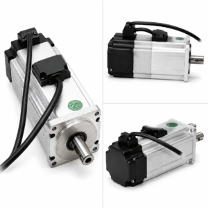 WUXI XINJE 400W (0.4kW) AC Servo Motor – MS6H-60CS30BZ1-20P4 (With Brake)