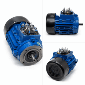 3-Phase AC Induction Motor 180W-200W (0.18-0.20kW) – Model DM183 (220V-400V)