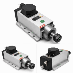 WANG JIANNAN 2.2kW Air-Cooled CNC Spindle Motor – GDZ80X73-2.2B-1 (380V / 24,000 RPM)