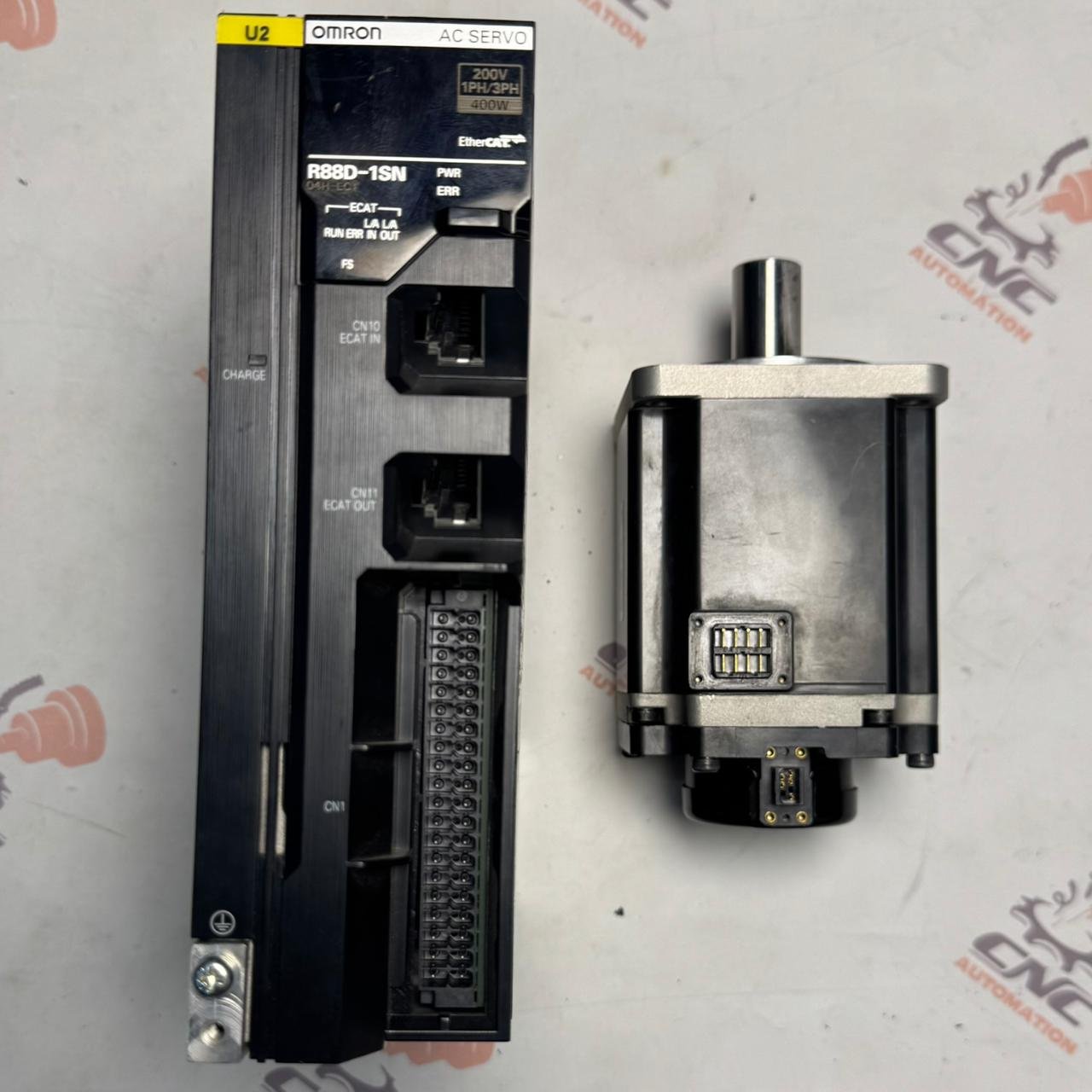 OMRON Ac servo motor Driver R88D-1SNO4H-ECT Ac servo Driver 400w 750w Ac servo motor R88M-1M75030T-S2 750w