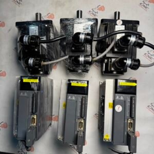 WUXI XINJE 1.5kw (1500w) DS3E-21P5-PFA AC Servo Driver 1.5kw (1500w) MS-130ST-M06025B-21P5 AC Servo Motor