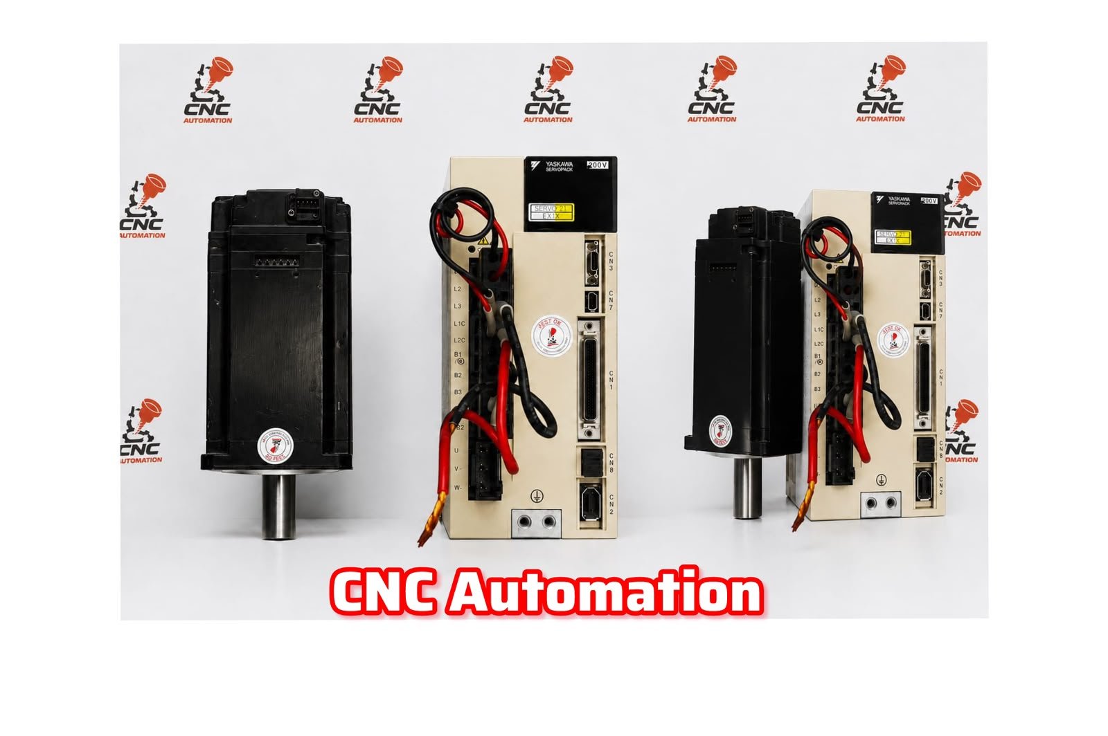 YASKAWA 1Kw (1000W) SGDV-5R5A01A SGDV-7R6A11A AC Servo Driver YASKAWA 1000W (1Kw) SGMAV-10ACA21 SERVO MOTOR