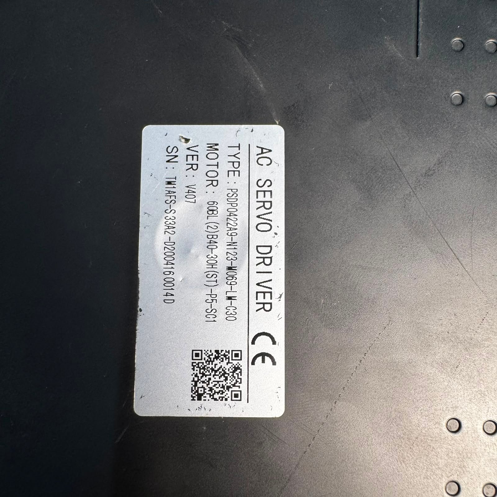 400w (0.4kw) PSDP0422A9-N123-M069-LM-C30 AC Servo Driver - Image 4
