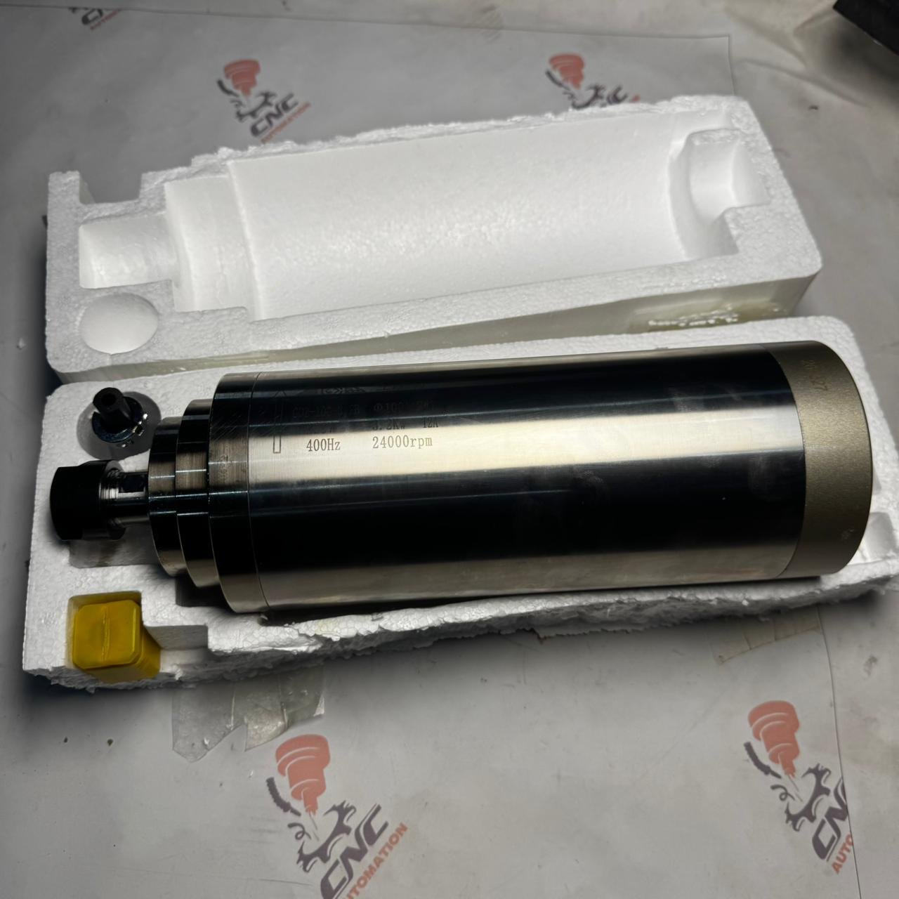 GDZ-100-3.2B 3.2kw 220V 12A 24000rpm ER25 ER20 Water Cool Spindle Motor