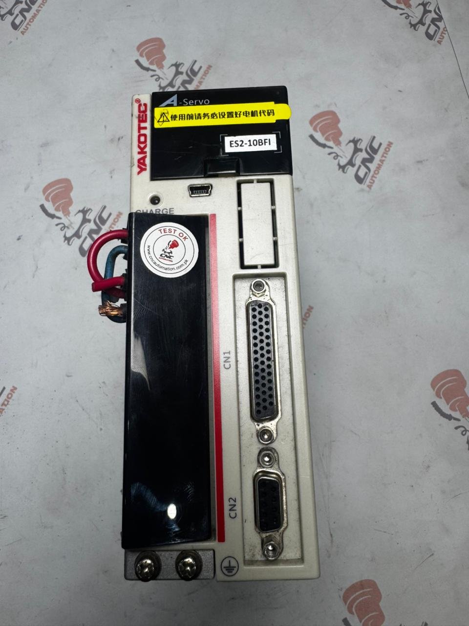 YKOTEC 0.75kw (750w) ASMJ-08-0830B-A321 AC Servo Motor + 1kw (1000w) AS2-10BAI Driver - Image 2