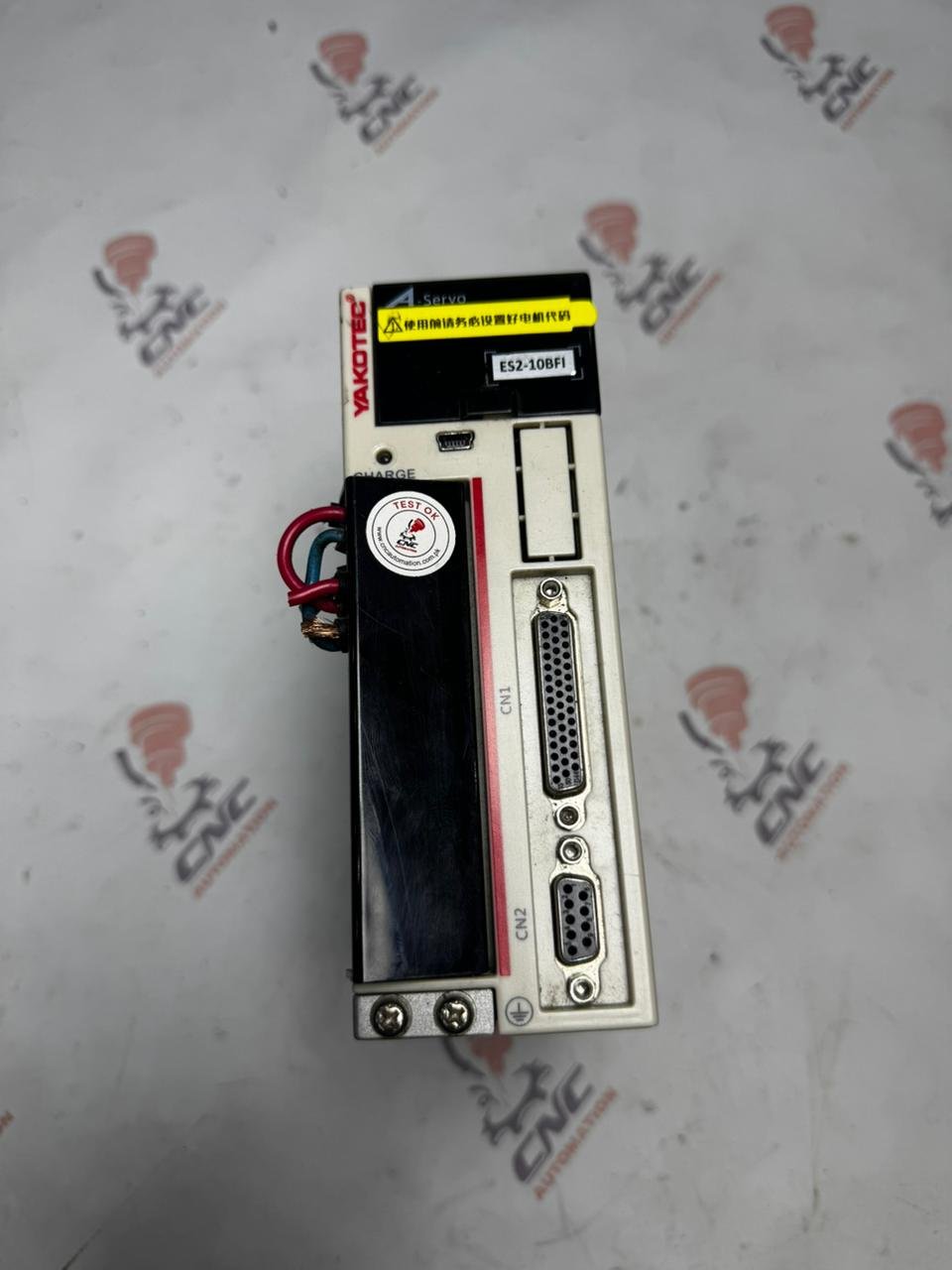 YKOTEC 0.75kw (750w) ASMJ-08-0830B-A321 AC Servo Motor + 1kw (1000w) AS2-10BAI Driver - Image 3