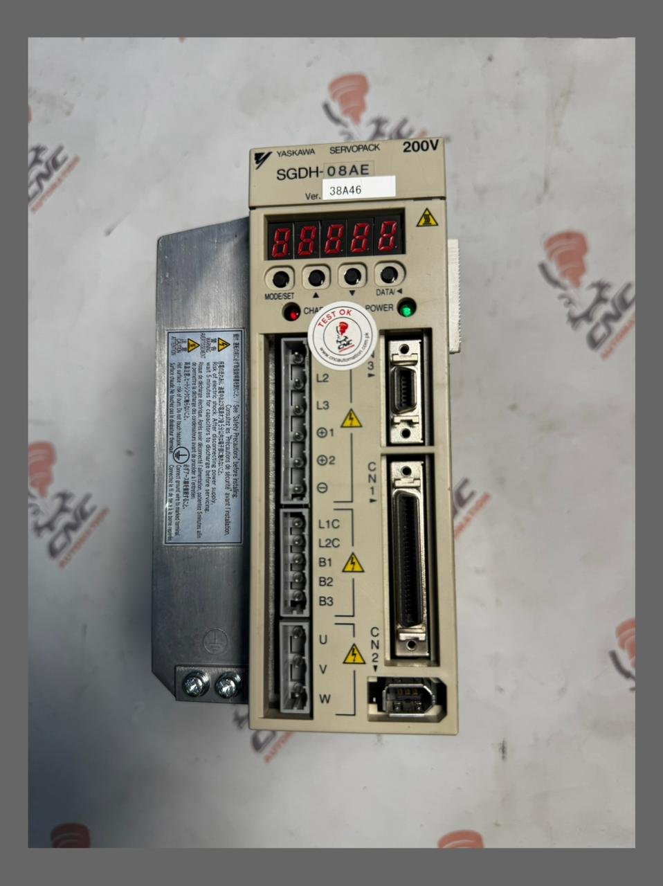 YASKAWA 0.8Kw (800W) SGDH-08AE AC Servo Driver