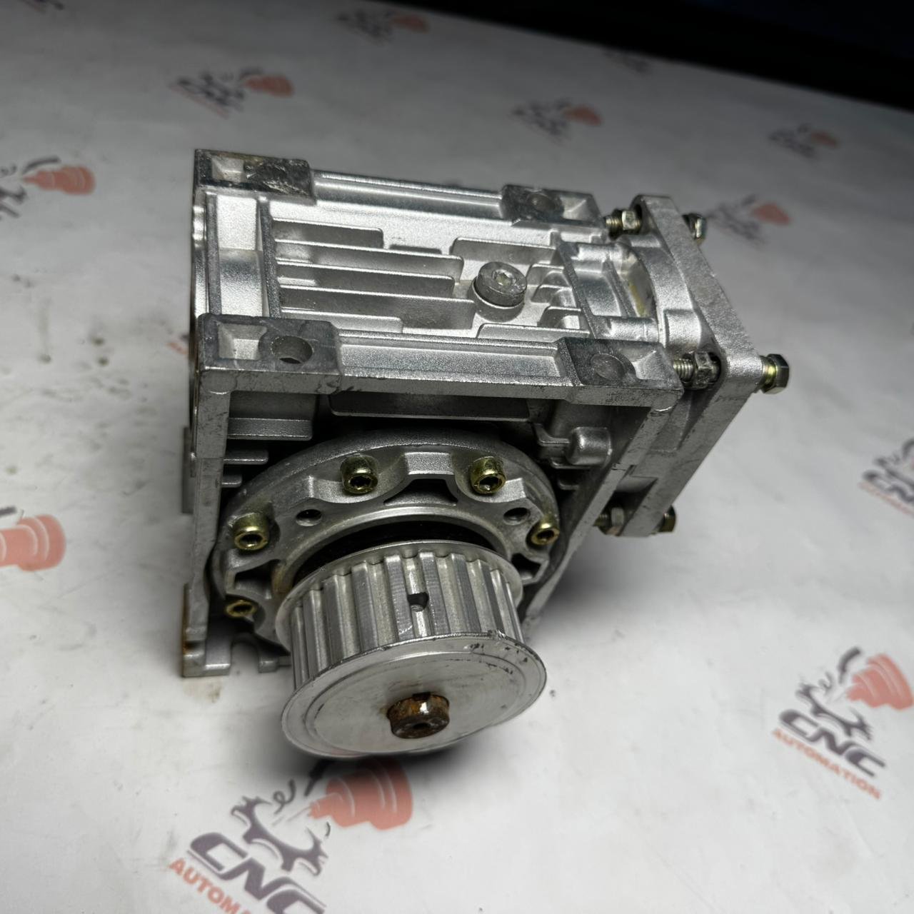 HMRV NMRV050 20:1 Ratio Worm Gearbox For 750w Servo Motor - Image 4
