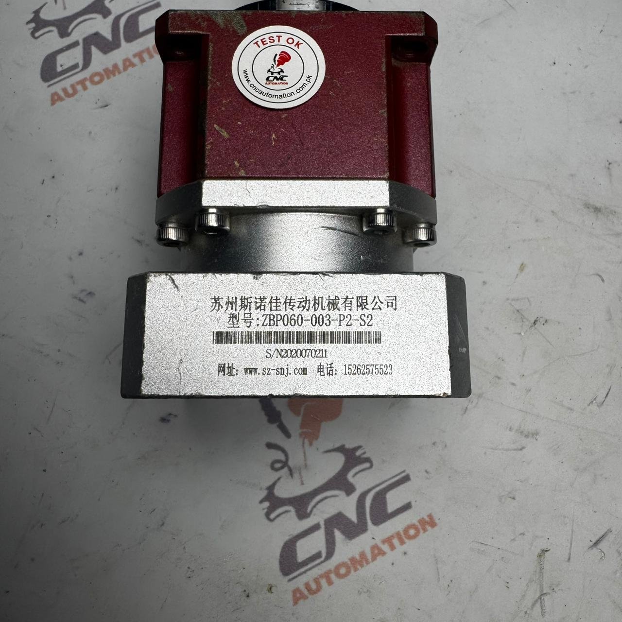 ZBP060-003- 3:1 Ratio ZBP060-003-P2-S2 Reducer Gearbox For 200 & 400w Servo Motor - Image 2