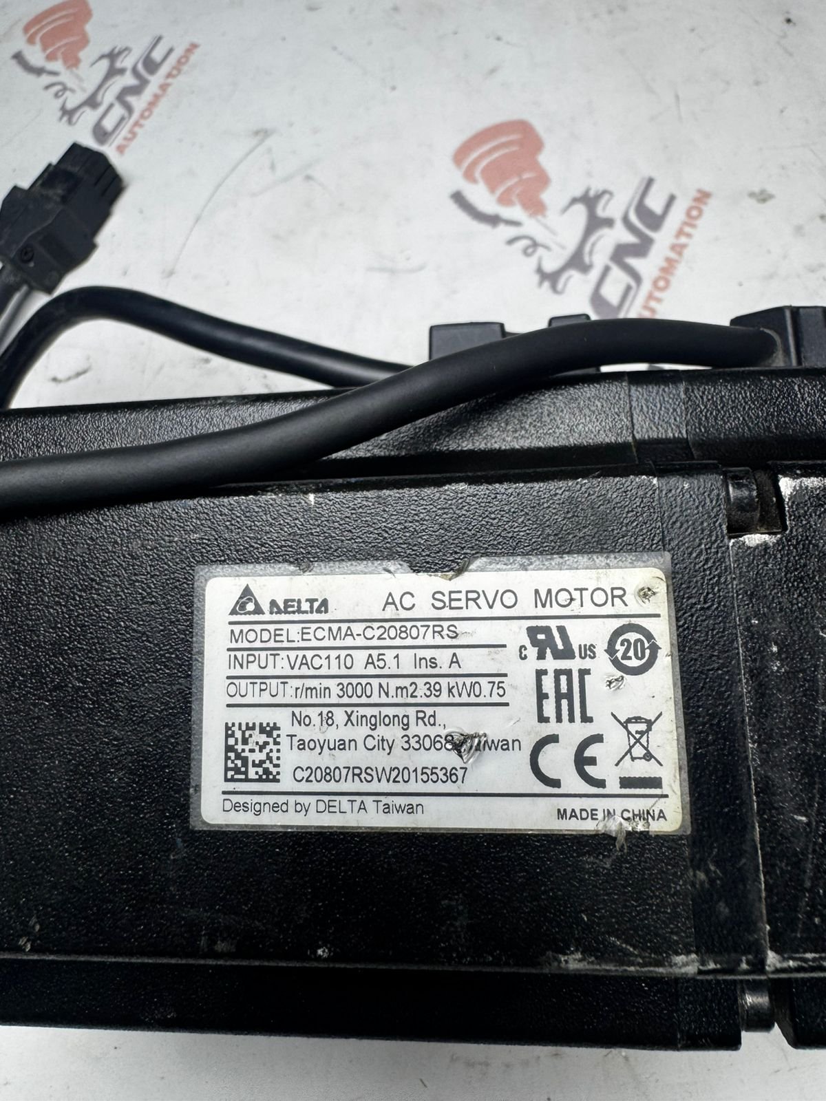 DELTA 0.75kw (750w) ECMA-C20 807RS AC Servo Motor DELTA B2 SERVO MOTOR - Image 3