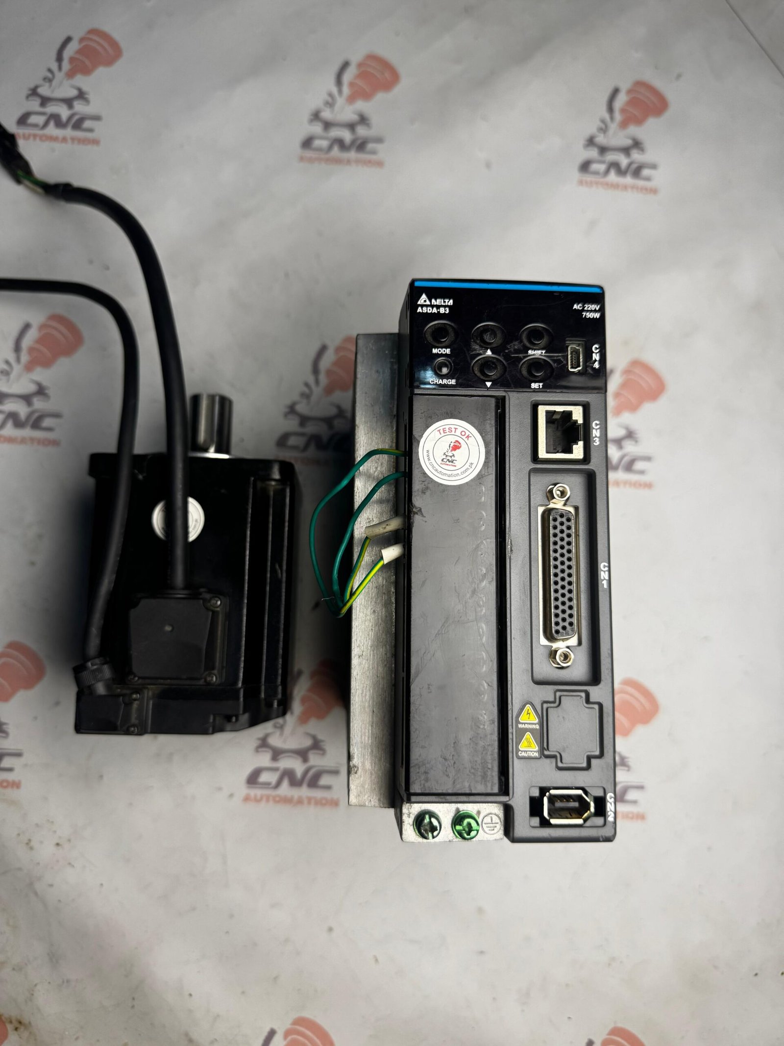 DELTA 750w (0.75kw) ASD-B3-0721-L ASD-B3-0721-E B3 AC Servo Driver B3 AC Servo Motor ECM-B3M-C20807RS1