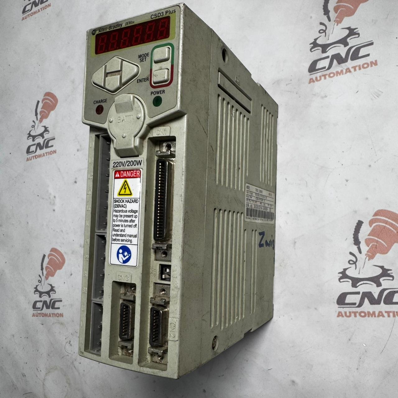 ROCKWELL SAMSUNG AUTOMATION 200w (0.2kw) CSD3_02BX2 CSD3-02BX2 AC Servo Driver - Image 3