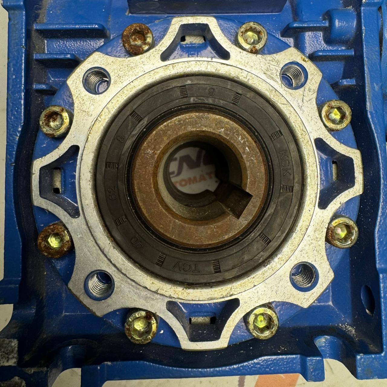 FOSHAN NMRV050-20-80B5-S 20:1 Ratio Worm Gearbox For 750w Servo Motor - Image 3