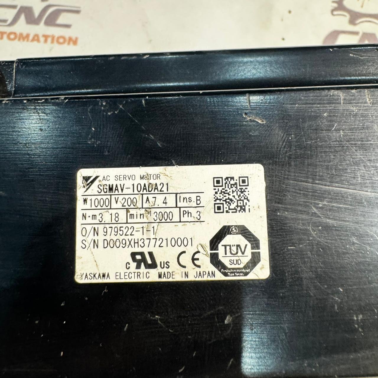 YASKAWA 1Kw (1000W) SGDV-5R5A01A SGDV-7R6A11A AC Servo Driver YASKAWA 1000W (1Kw) SGMAV-10ACA21 SERVO MOTOR - Image 2