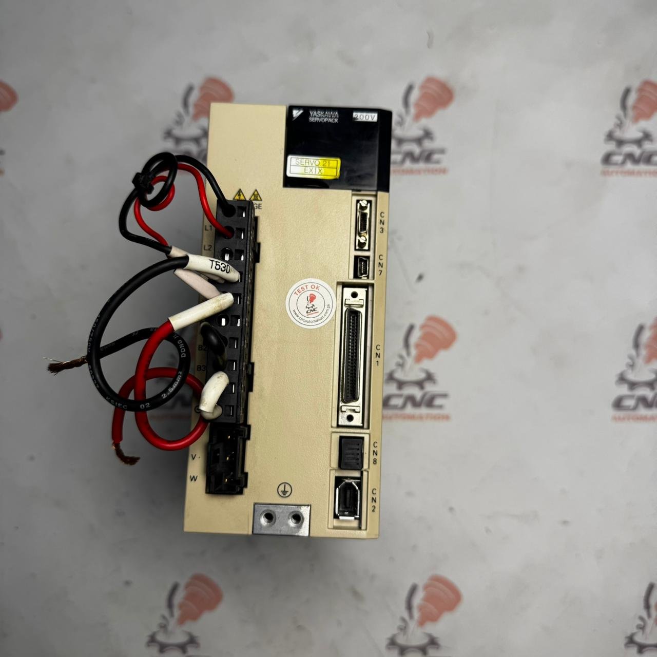 YASKAWA 1Kw (1000W) SGDV-5R5A01A SGDV-7R6A11A AC Servo Driver YASKAWA 1000W (1Kw) SGMAV-10ACA21 SERVO MOTOR - Image 3