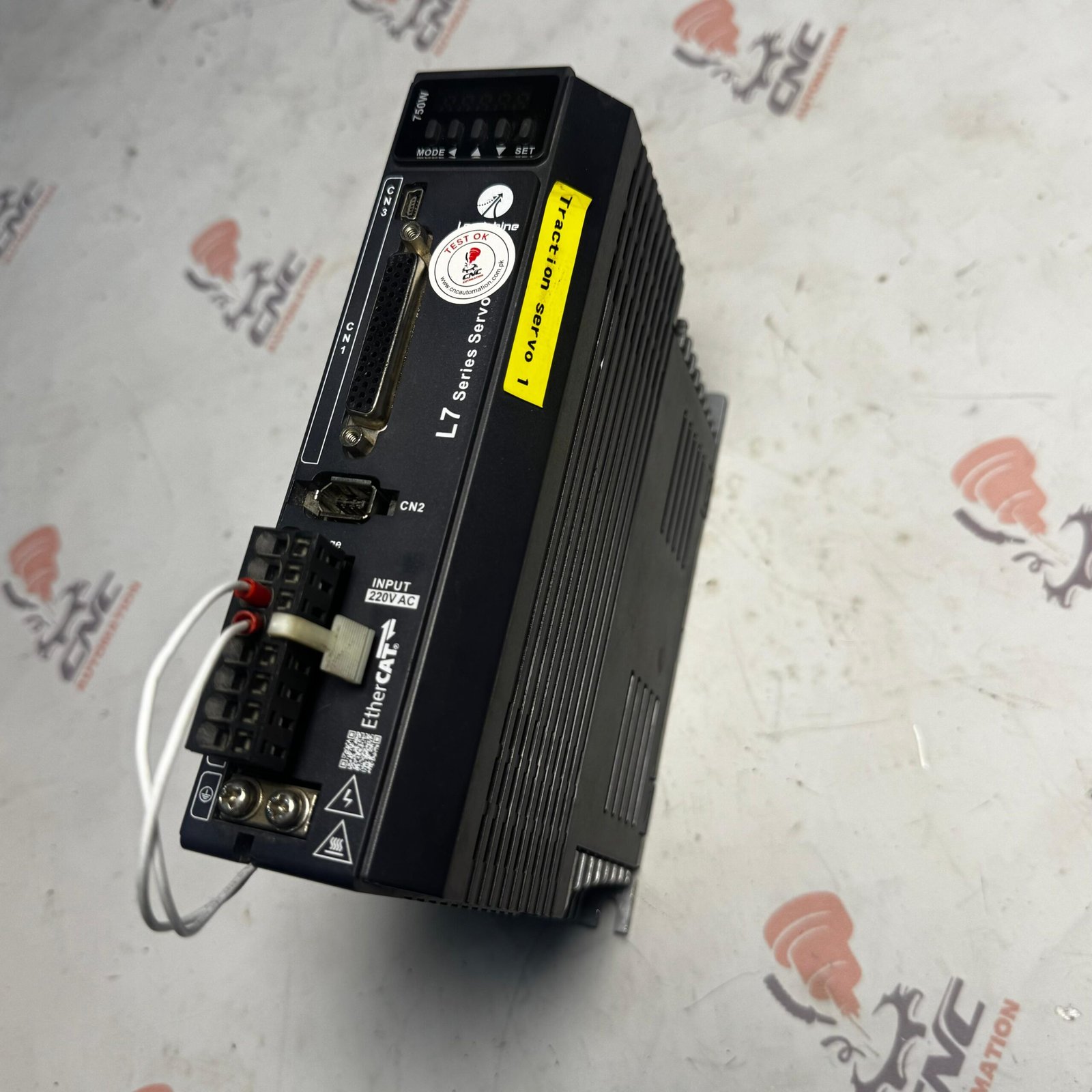 LEADSHINE 0.75Kw (750W) L7EC-750 AC Servo Driver ACM8008M2H-63-D-SS AC Servo Motor - Image 5