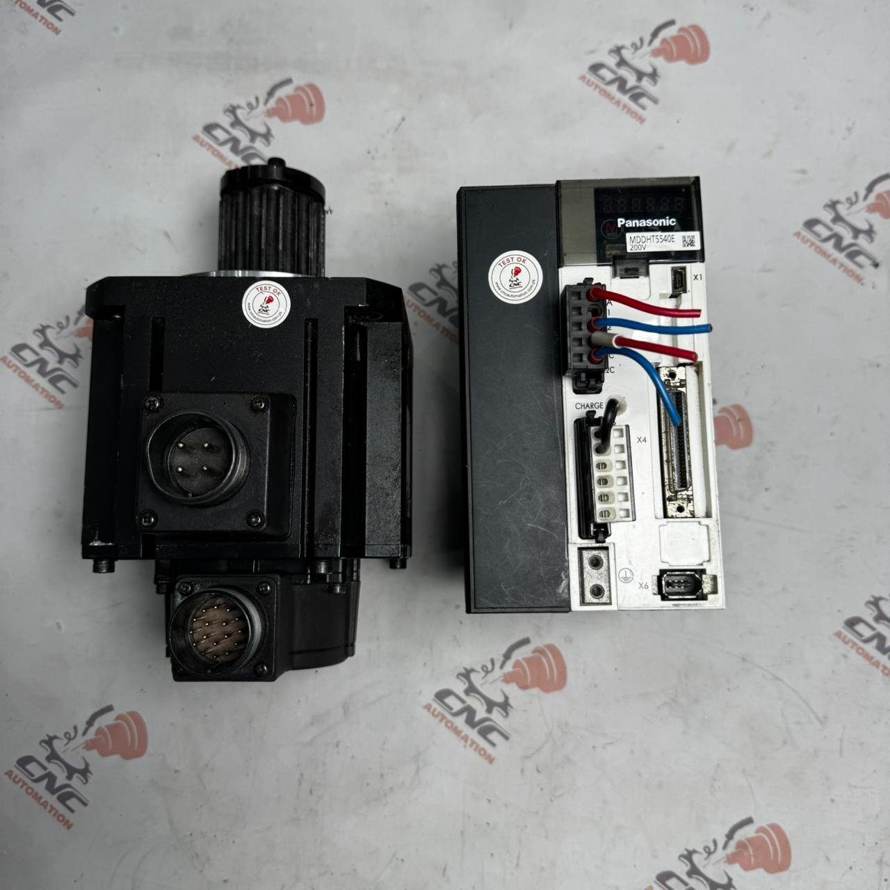 PANASONIC 1.5kw (1500w) MDDKHT5540E AC Servo Drive PANASONIC 1.5kw (1500w) MDME152GCGM A5 AC Servo Motor