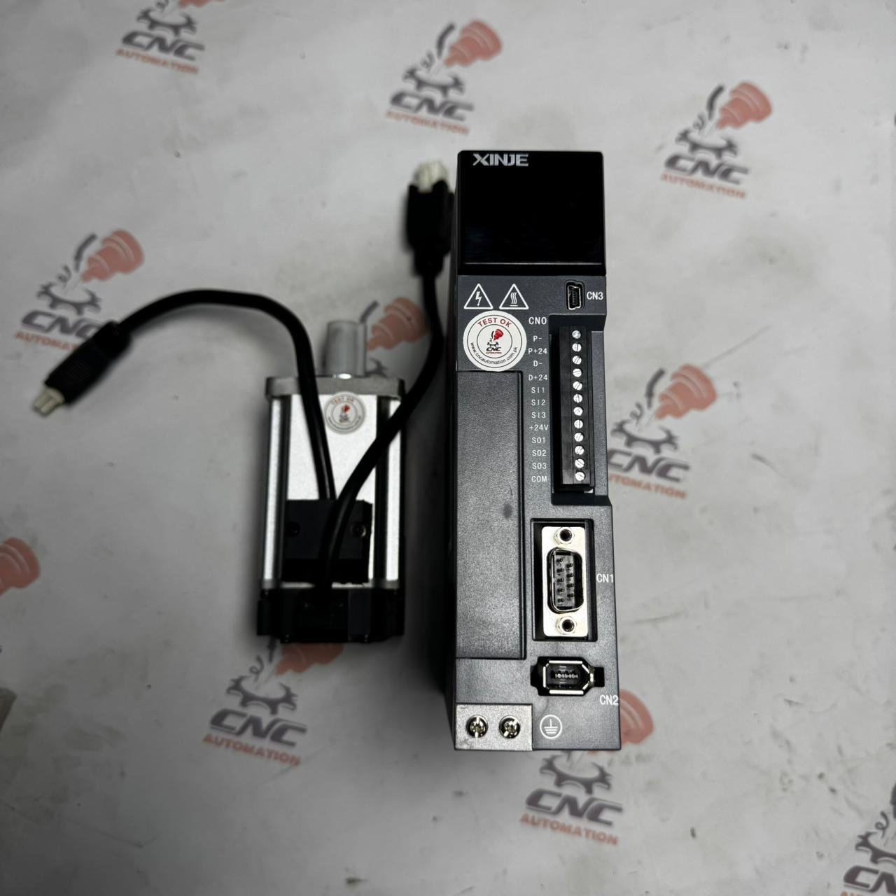 WUXI XINJE 0.4kw (400w) DS5L-20P4-PTA AC Servo Driver MS6H-60CS30B-20P4-S01 AC Servo Motor - Image 5