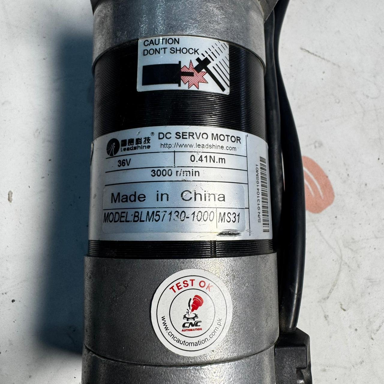 BLM57050/BLM57090/BLM57180-1000 DC Servo Motor + ACS606 AC Servo Driver - Image 4