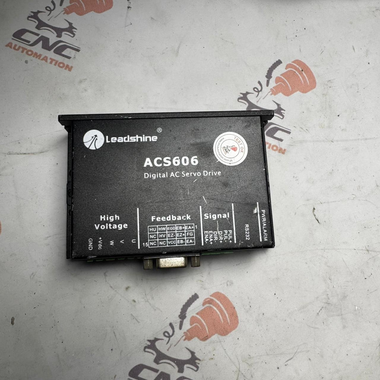 BLM57050/BLM57090/BLM57180-1000 DC Servo Motor + ACS606 AC Servo Driver - Image 2