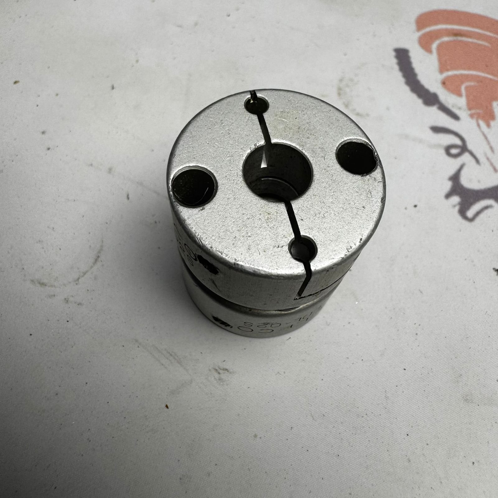 8X8mm Bore Aluminum Motor Shaft Flexible Coupling - Image 2