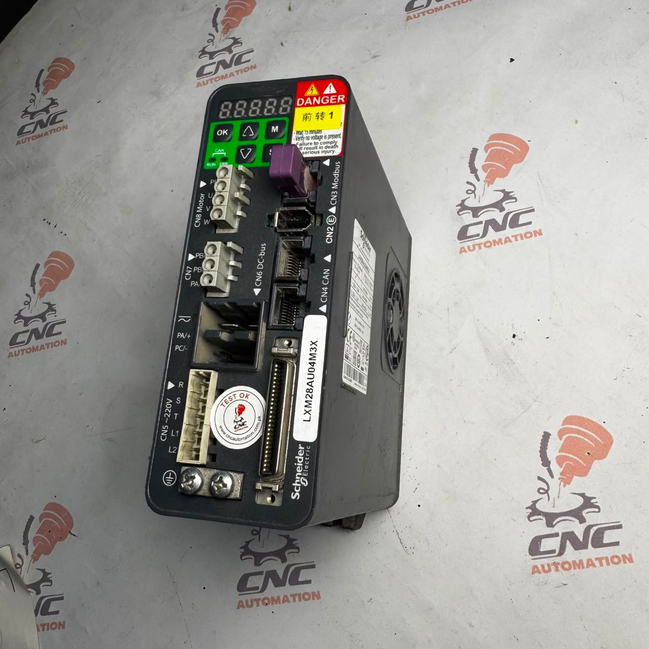 SCHNEIDER 400W (0.4Kw) LXM28AU04M3X AC Servo Driver - Image 3