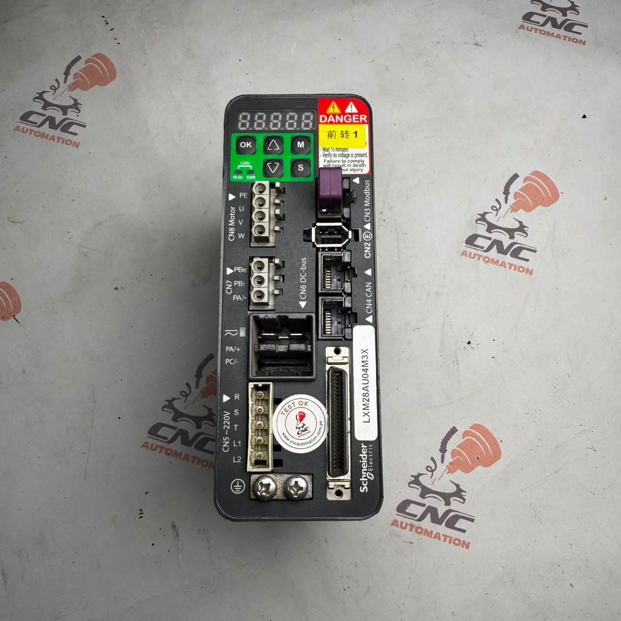 SCHNEIDER 400W (0.4Kw) LXM28AU04M3X AC Servo Driver