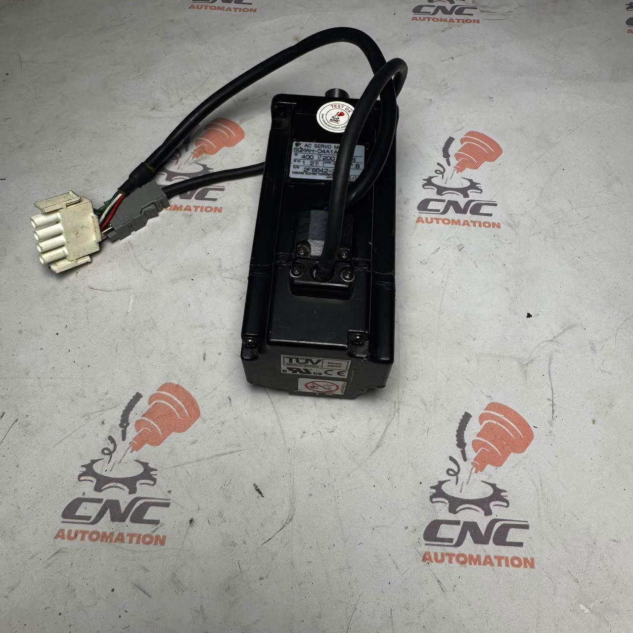 YASKAWA 400W (0.4Kw) SGMAH-04A1A61 AC Servo Motor - Image 2