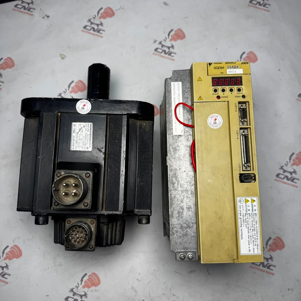 YASKAWA 3kw (3000w) SGDM-30ADA AC Servo Driver / YASKAWA 3Kw (3000W) SGMH-30ACA61