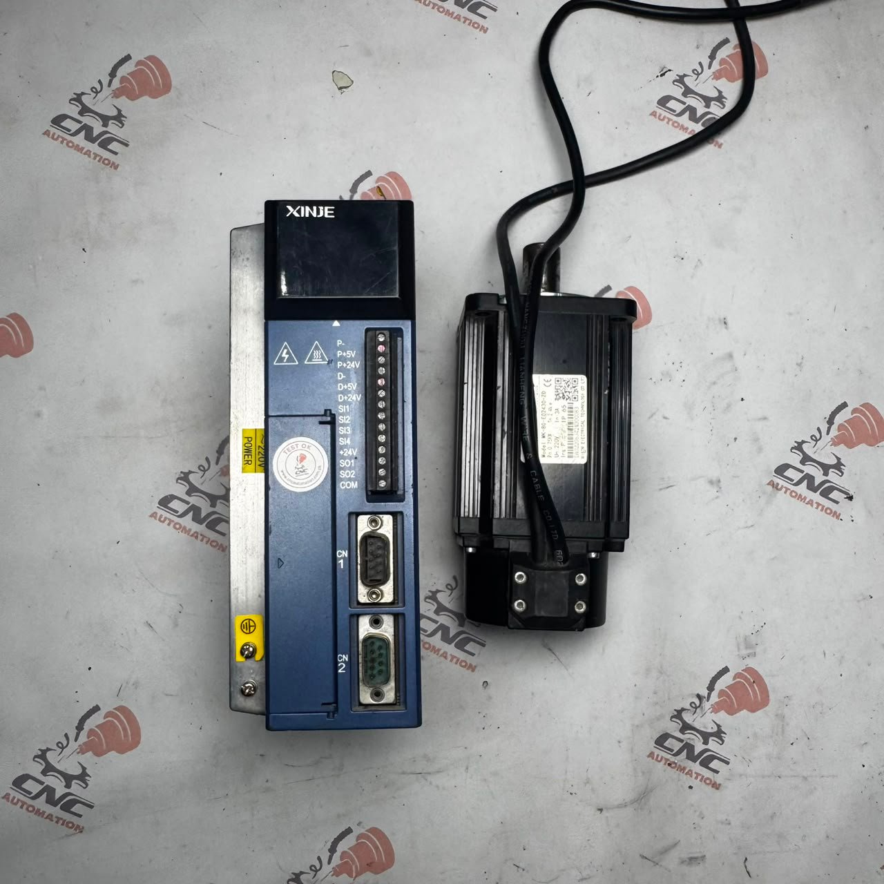 WUXI XINJE 0.75kw (750w) DS3L-20P7-PFA-CZRH / DS3L-20P7-PFA AC Servo Driver -WUXI XINJE 0.75Kw (750W) MS-80STE-M02430BZ-20P7 AC Servo Motor - Image 4