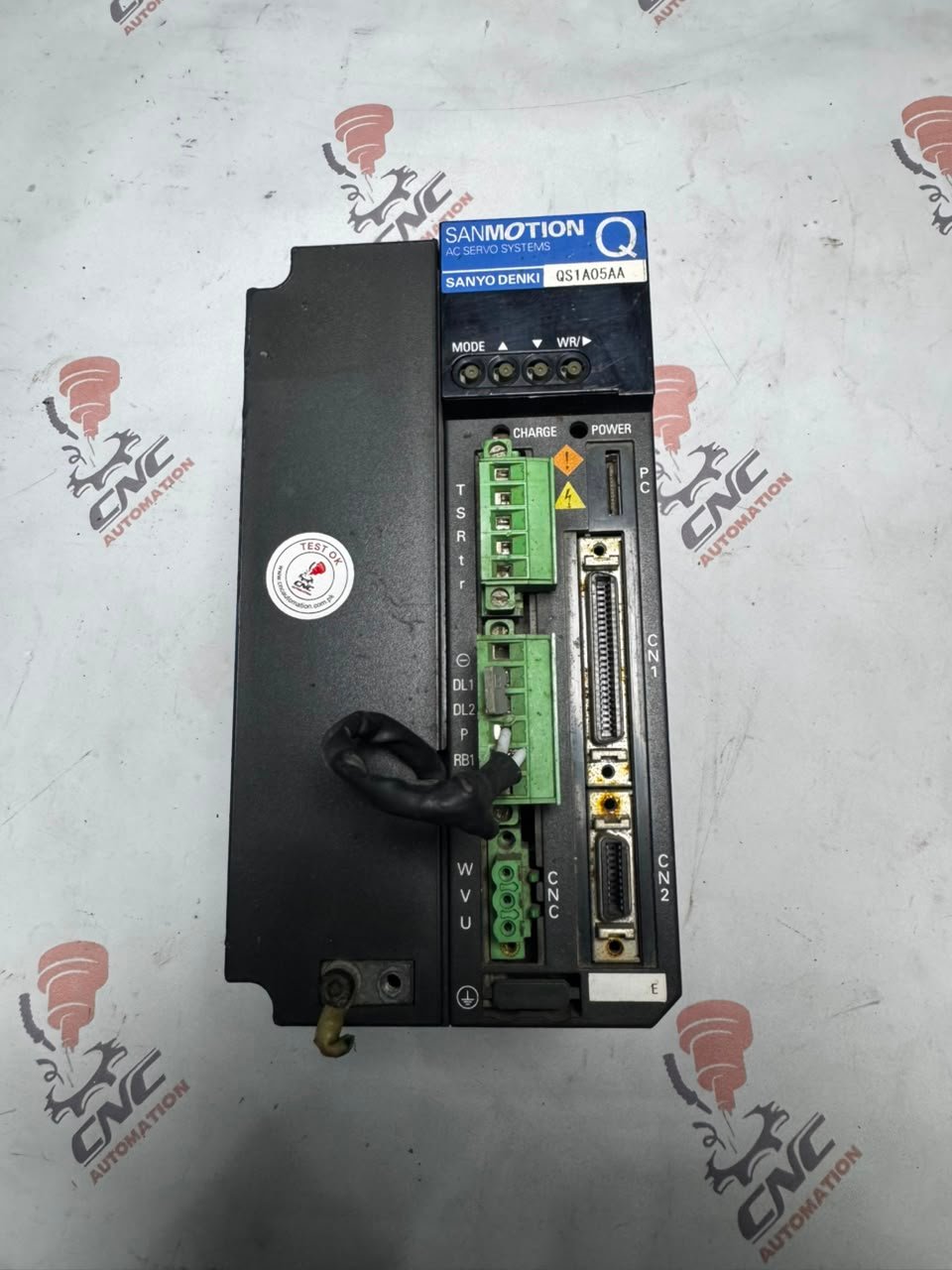 SANYO DENKI SANMOTION 2KW Q QS1A05AA RS1A03AAW AC Servo Driver 1.5KW 2KW