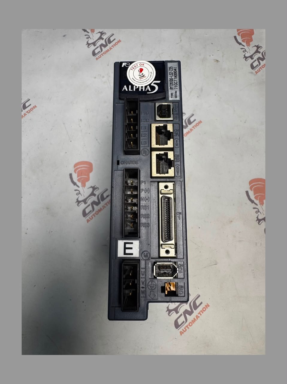 FUJI Faldic Alpha5 200W (0.2Kw) RYT201D5-LS2-Z25 RYT201D5-VV2 AC Servo Driver