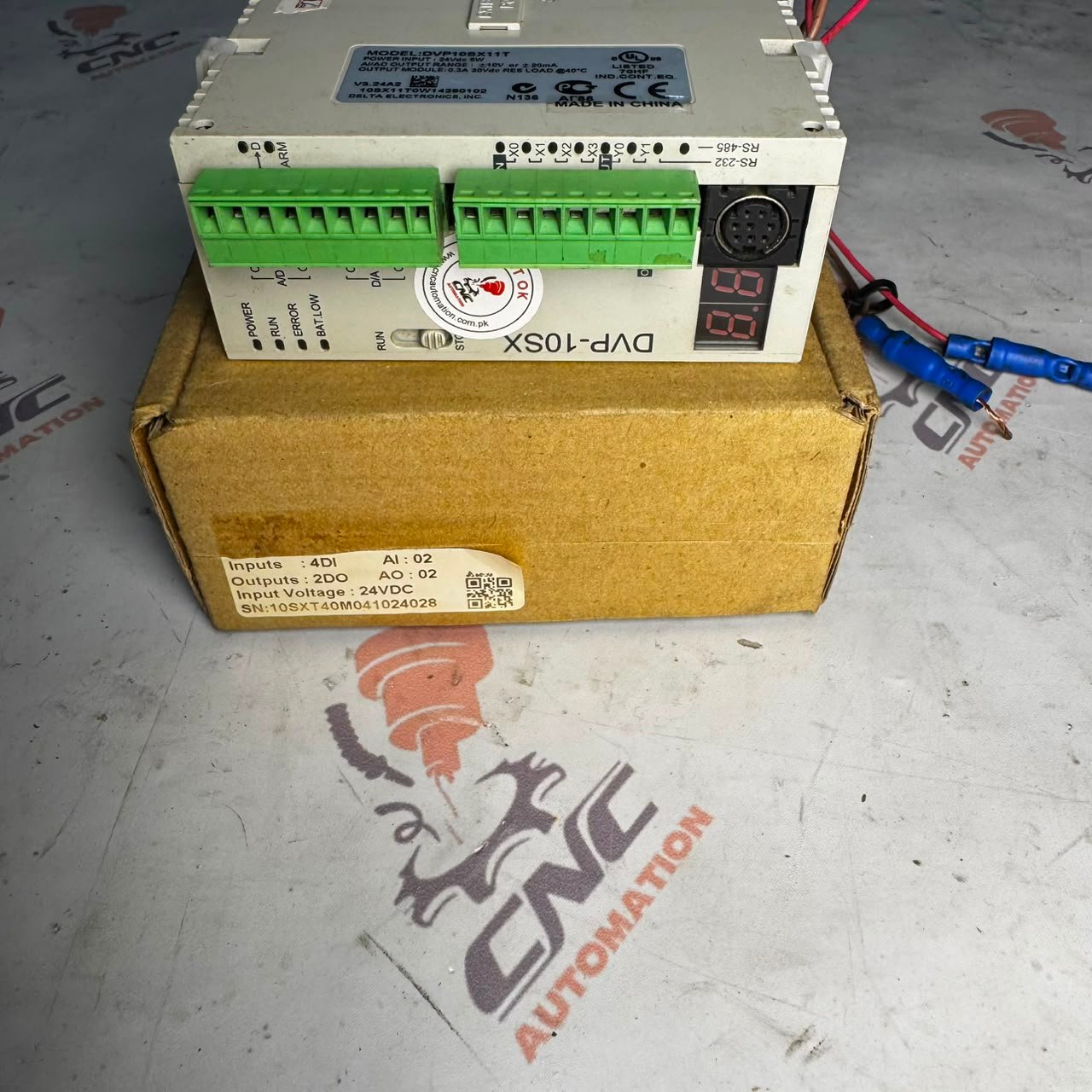 Delta DVP Series Analog PLC DVP10SX11T - Image 2