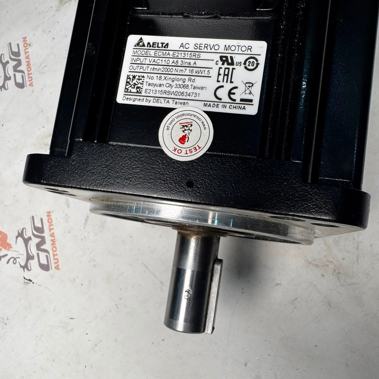 DELTA 1.5kw (1500w) ECMA-E21315RS AC Servo Motor Sale in Pakistan - Image 3