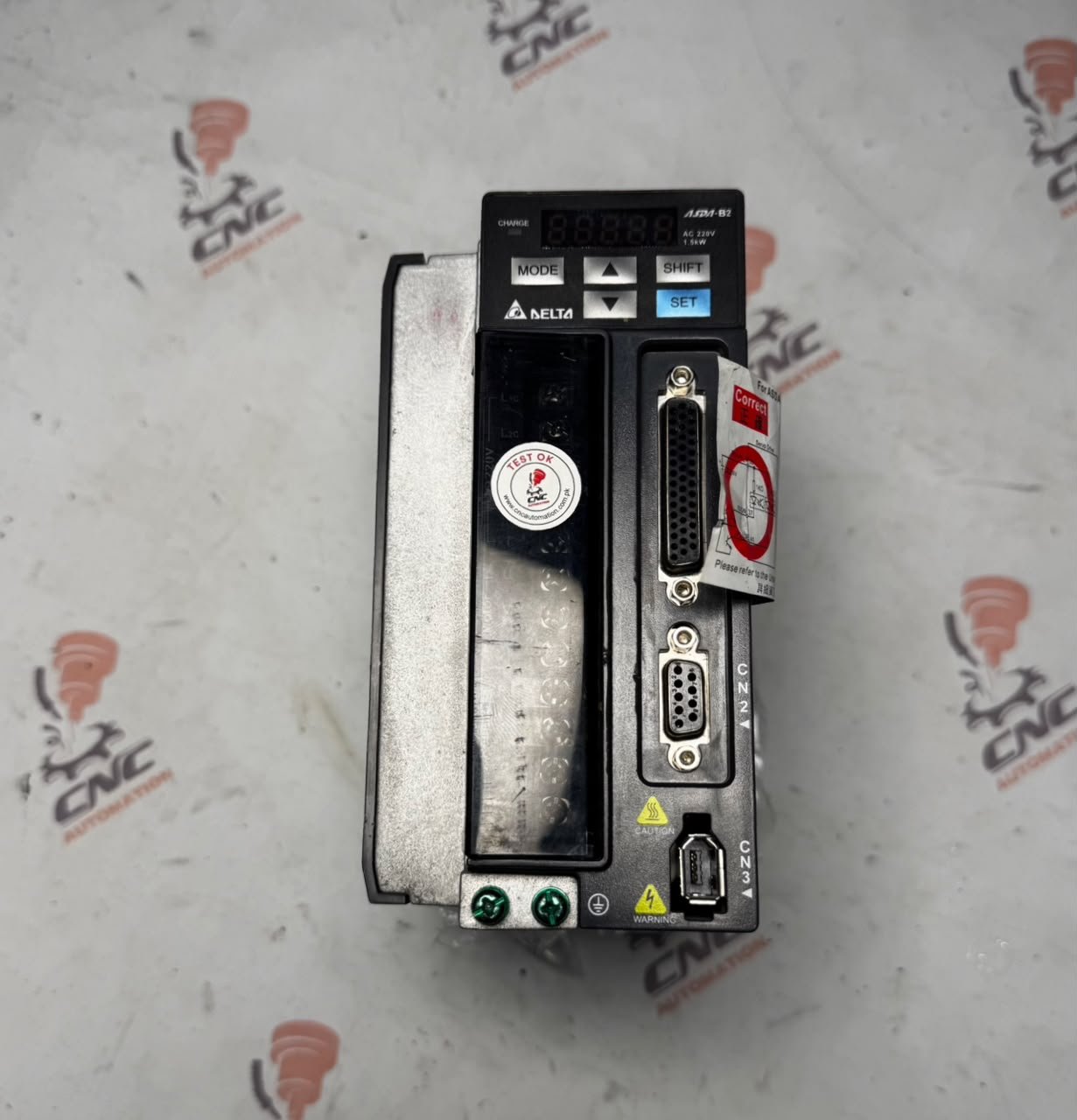 DELTA 1.5kw ASD-B2-1521-B Driver ECMA-E21315RS DELTA AC Servo Motor 1.5kw Sale in Pakistan - Image 2