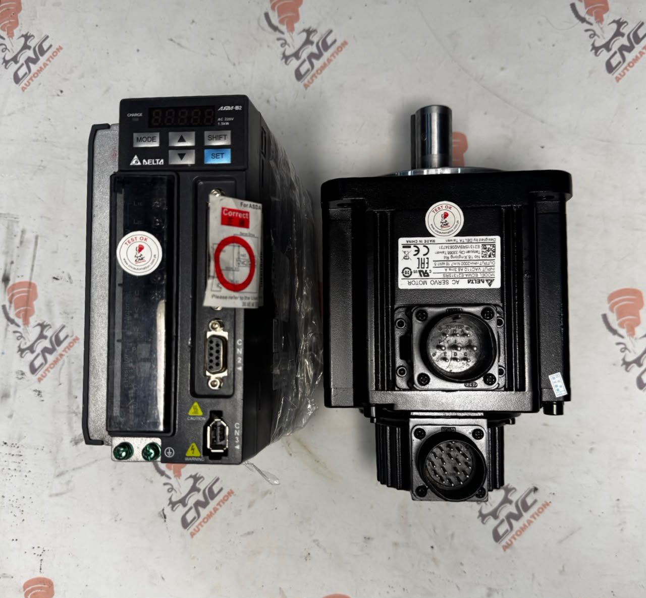 DELTA 1.5kw ASD-B2-1521-B Driver ECMA-E21315RS DELTA AC Servo Motor 1.5kw Sale in Pakistan