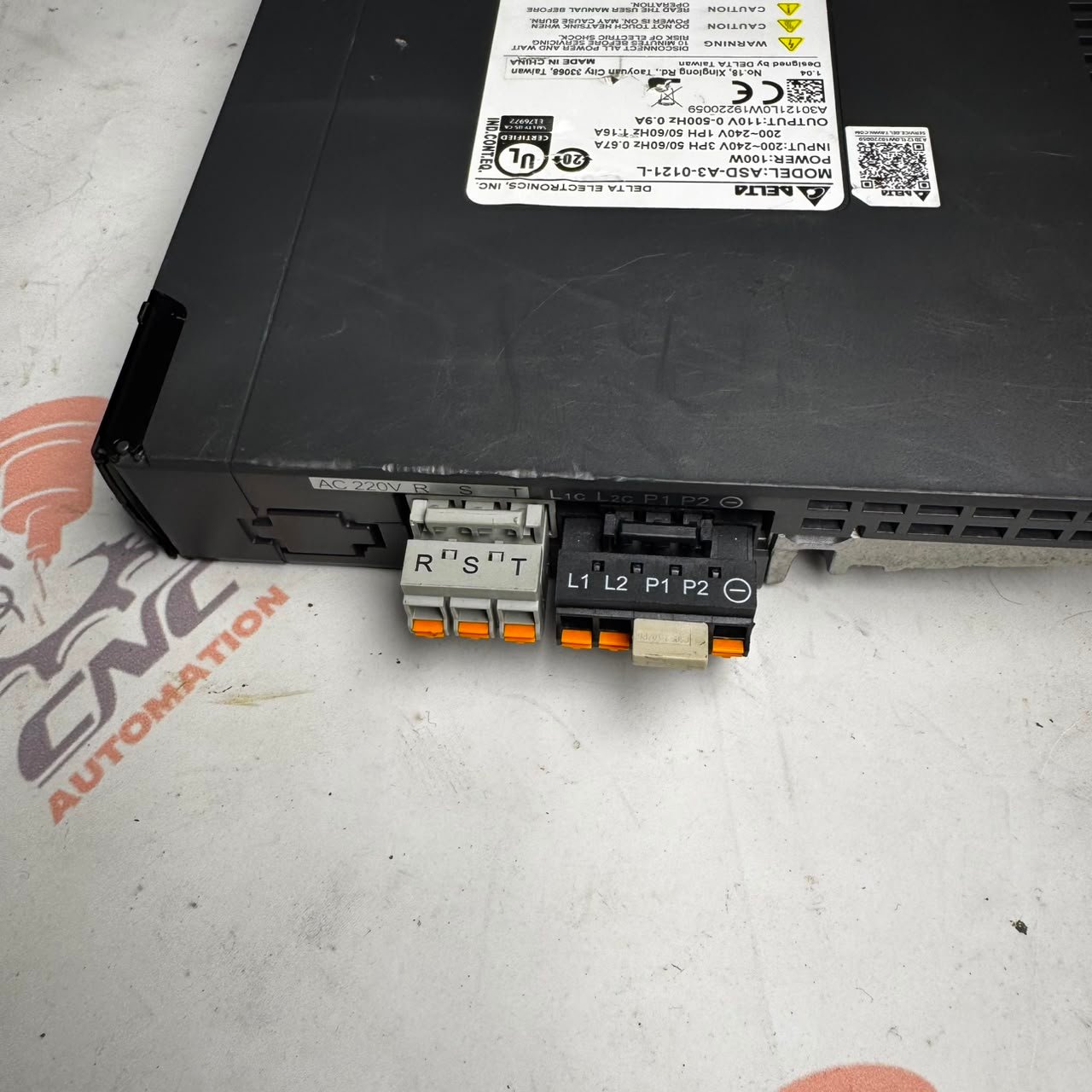 DELTA 100w (0.1kw) ASD-A3-0121-L AC Servo Driver Delta A3 - Image 3