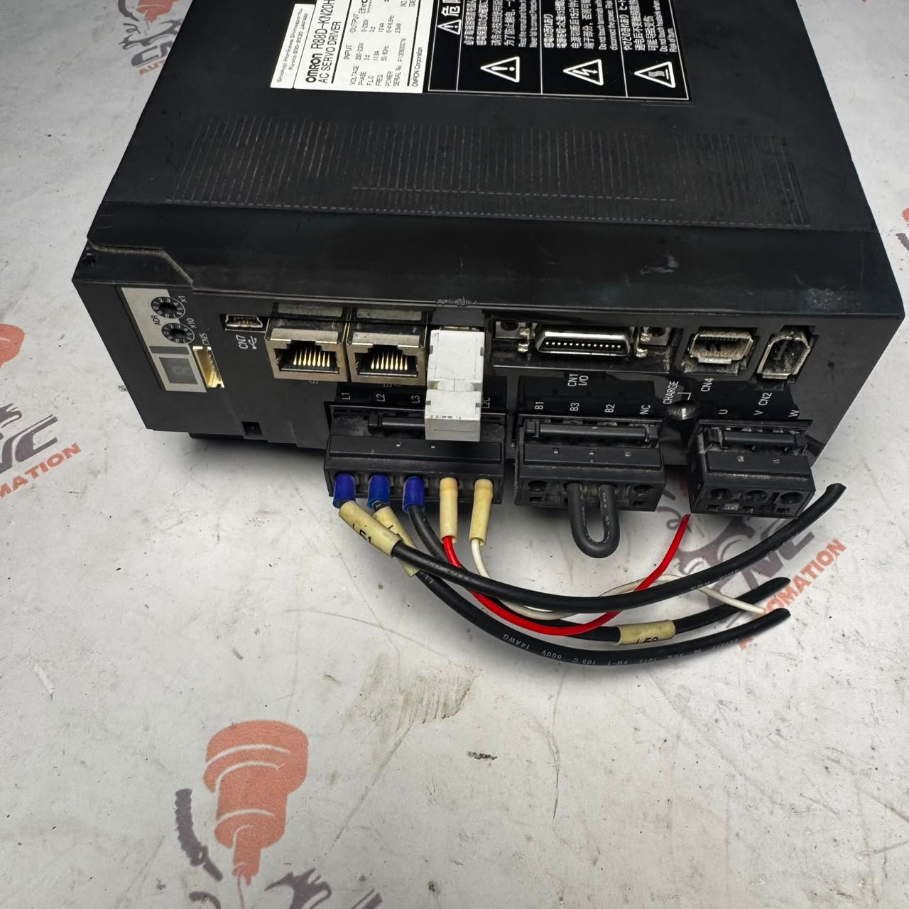 OMRON R88D-KN08H-ECT 750W (0.75kW) AC Servo Driver in Pakistan | G5 EtherCAT Servo Drive | CNC Automation - Image 3