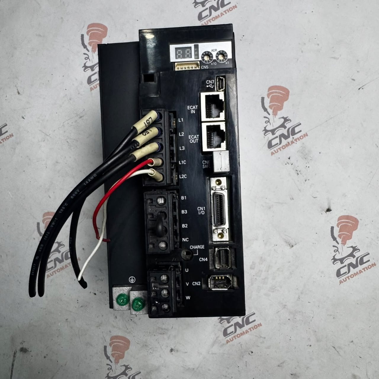 OMRON R88D-KN20H-ECT 2500W (2.5kW) AC Servo Driver in Pakistan | G5 EtherCAT Servo Drive | CNC Automation