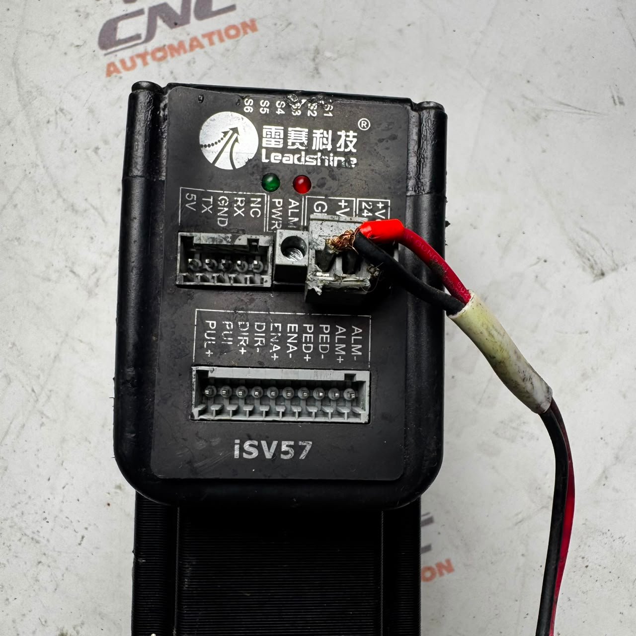 Leadshine ISV5718V36-1000 Servo Motor for Human Lecai Galaxy Inkjet Printer ISV5718V36T 3000RPM Solvent Printer Servo Motor in Pakistan | Servo Motor Price in Pakistan - Image 3
