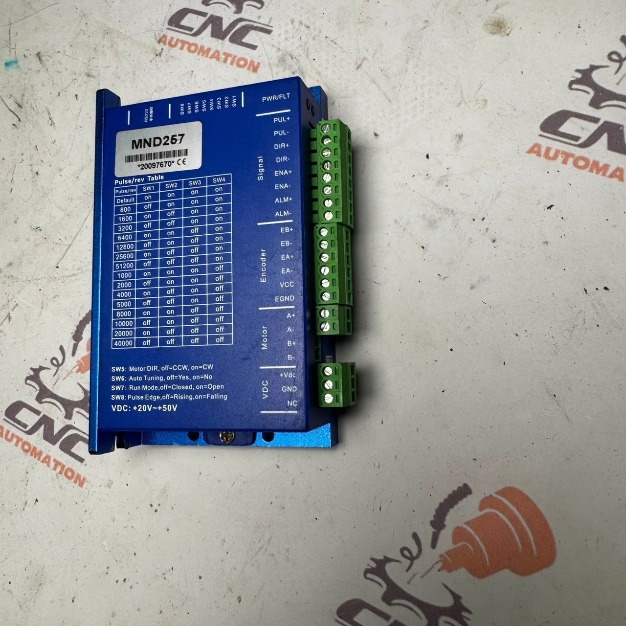 MND257Z 20-50V/DC Closed Loop Step-Servo Driver in Pakistan - Image 2