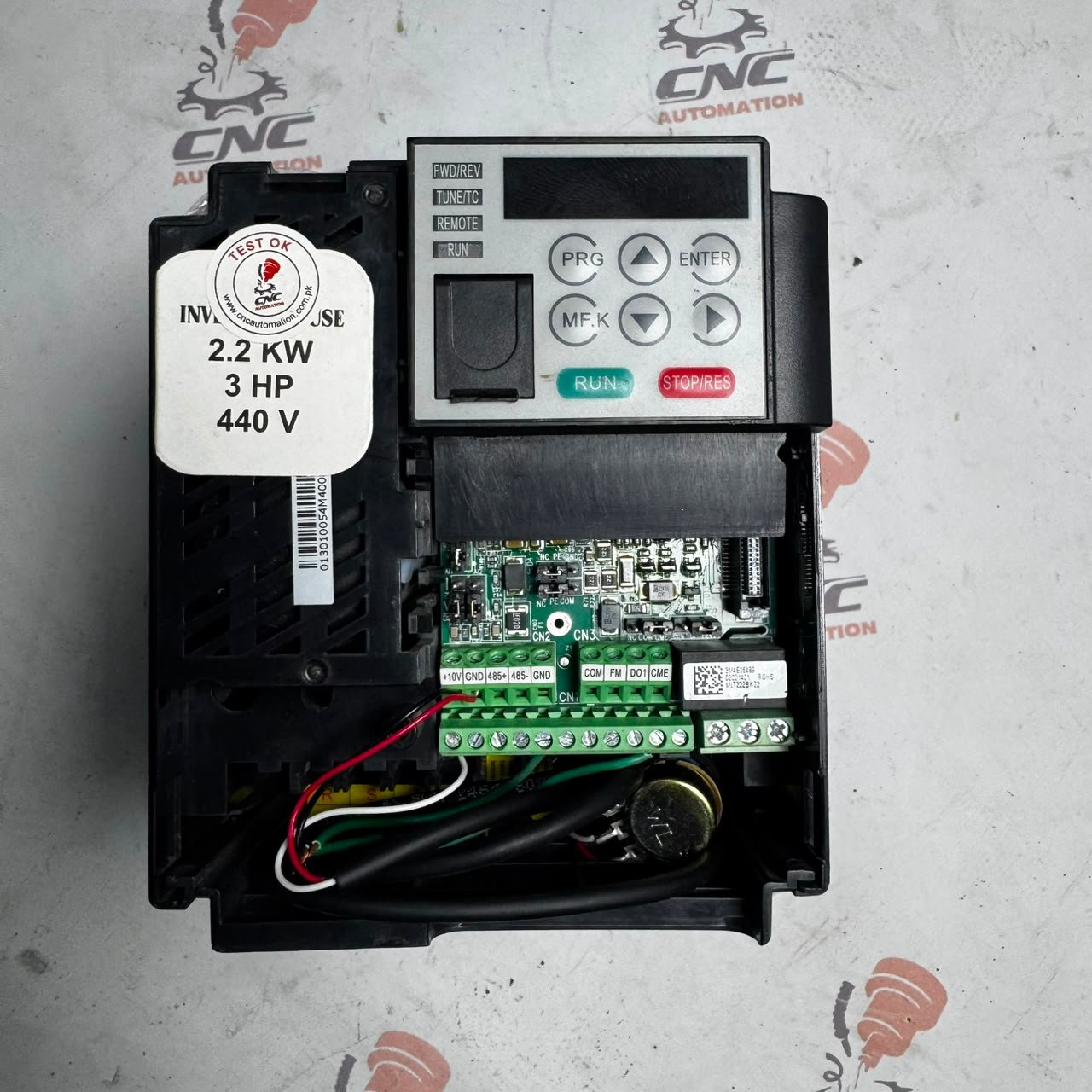 MD310T2.2B 2.2KW 3PH AC380-440V 5.8A 50/60HZ Input 3PH AC 0-440V 5.1A 0-500HZ VFD Inverter 2.2KW in Pakistan