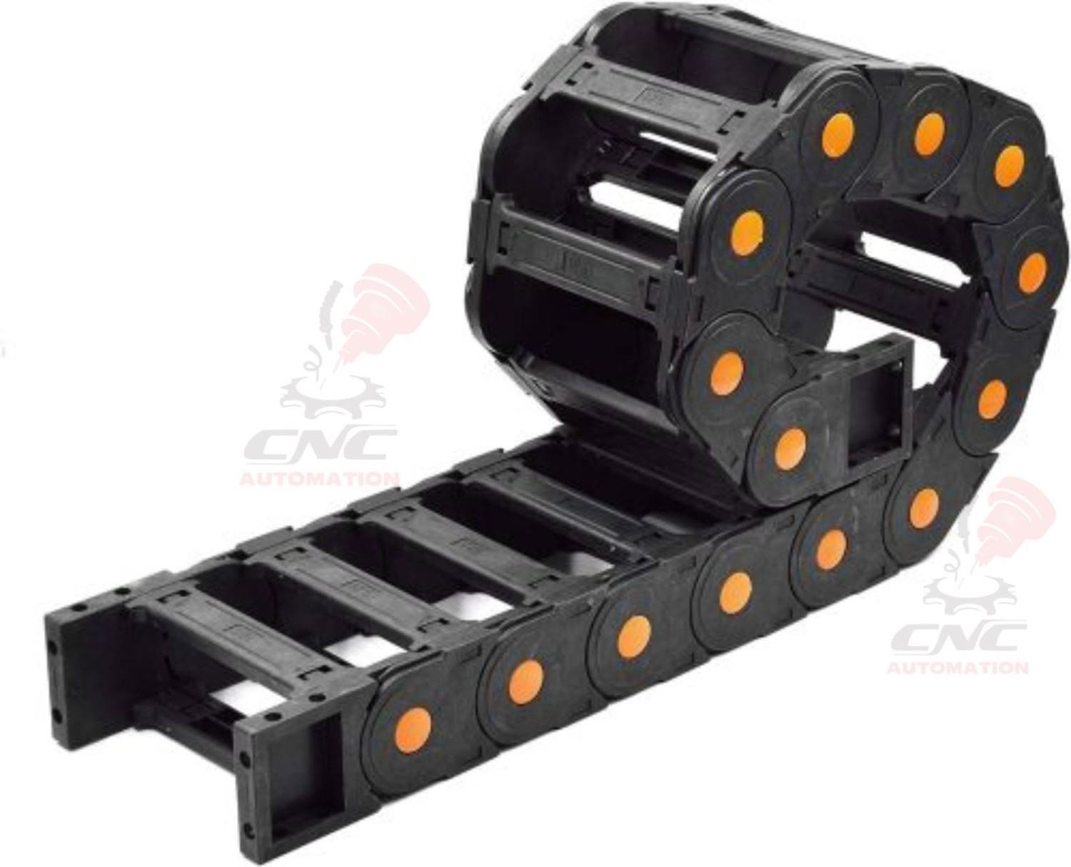 CNC Drag Chain Cable Covers 35×75 For CNC Machine Flexible Chain Cable Carrier - Image 2