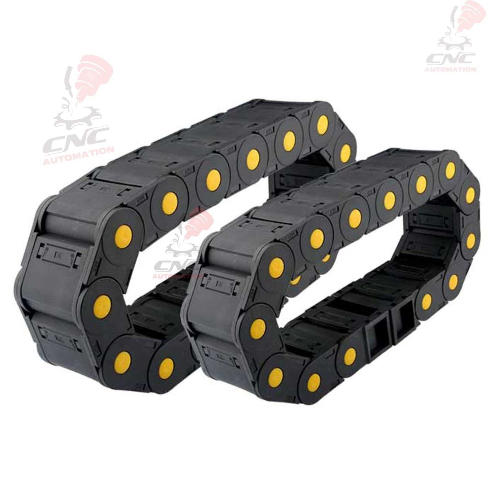 CNC Chain Cable Covers 35×75 Closed Nylon For CNC Machine Flexible Chain Cable - Image 3