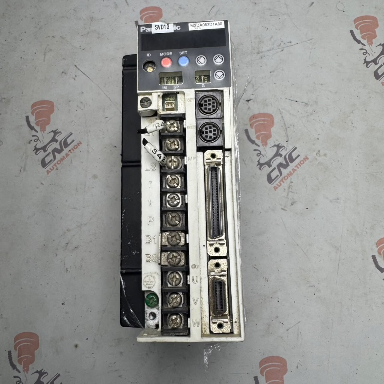 PANASONIC MSDA083D1A80 AC Servo Driver 750W