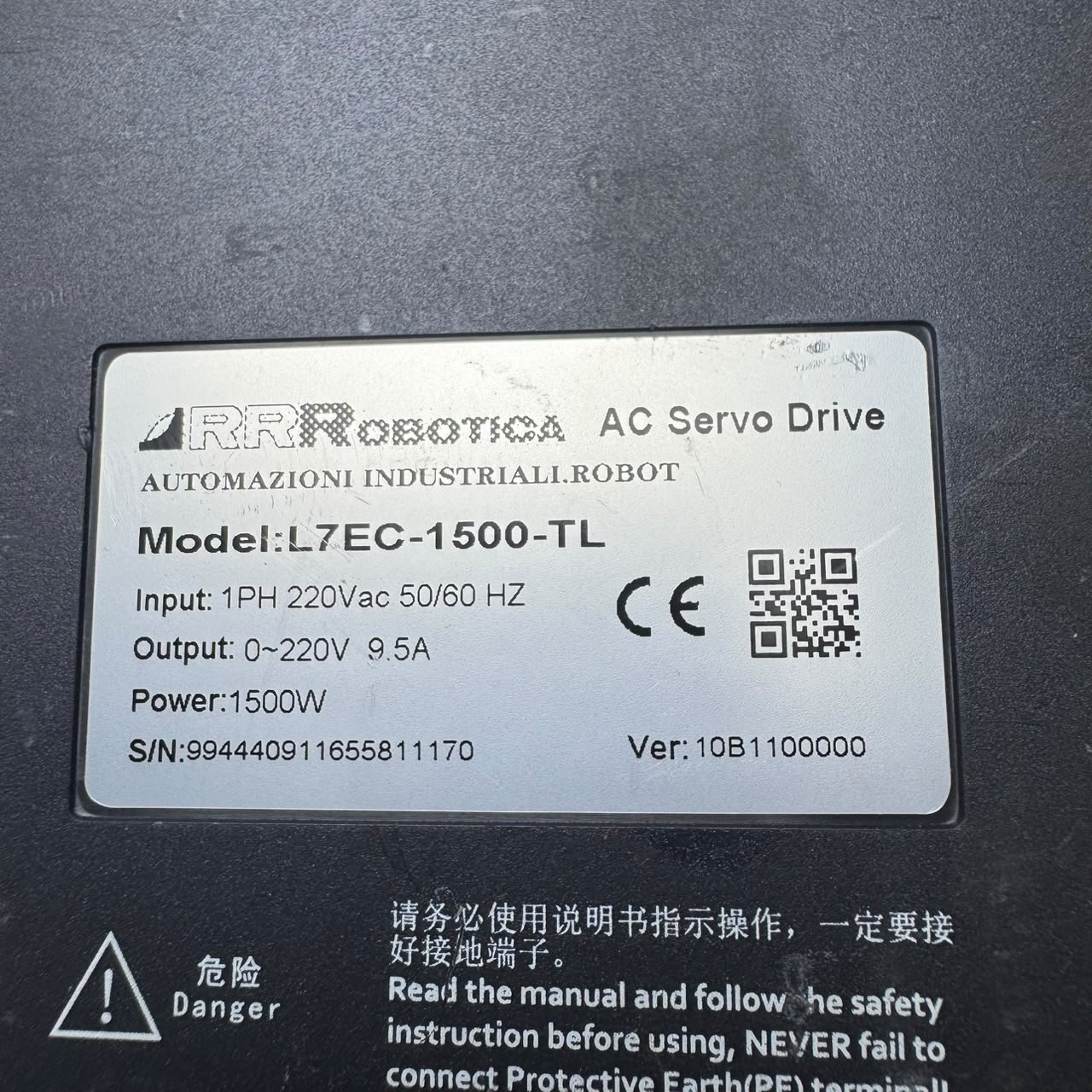 LEADSHINE L7EC-1500-TL EtherCAT AC Servo Driver 1.5kw Servo Driver