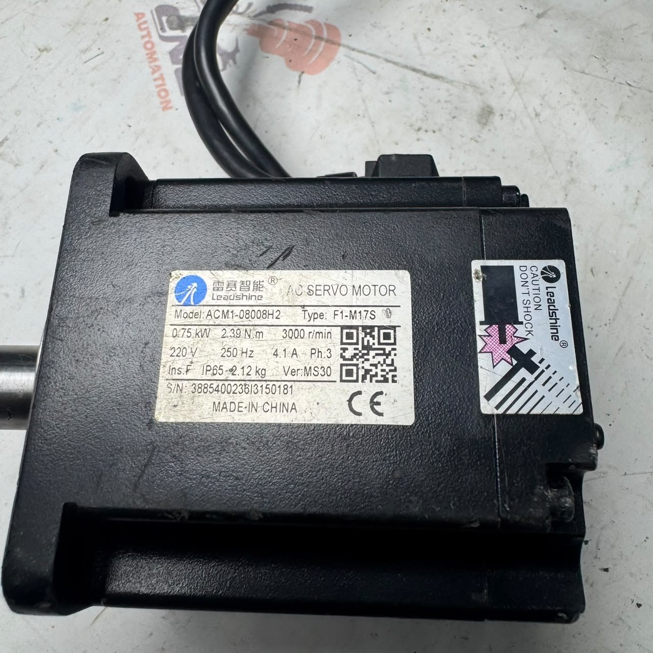 LEADSHINE 750W L7EC-750 AC Servo Driver ACM1-08008H2 AC Servo Motor - Image 4